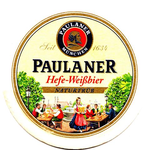 mnchen m-by paulaner hefe 6a (rund215-hg gelb-u m kellnerin)